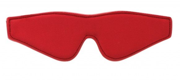 Чёрно-красная двусторонняя маска на глаза Reversible Eyemask